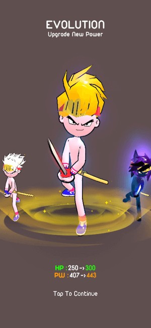 Tiến hóa và tăng cường sức mạnh nhân vật