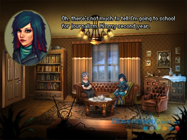 Tìm cách thu thập thông tin trong game phiêu lưu mới Kathy Rain cho máy tính và Mac