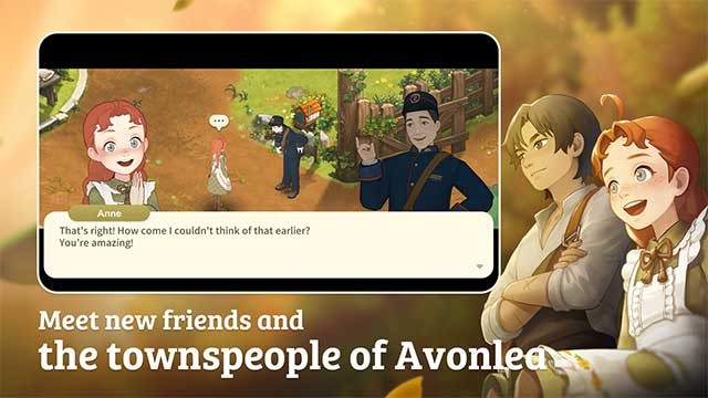 Hãy theo chân Anne trải qua những khoảng thời gian thú vị cùng người dân thị trấn