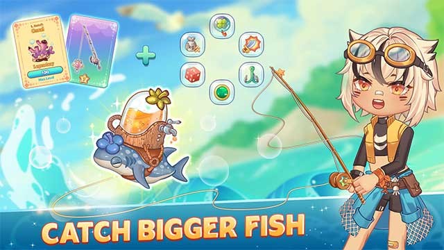 Thu thập và nâng cao mồi câu để bắt được những con cá lớn và quý hiếm