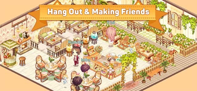 Kết bạn và trò chuyện vời người chơi khác