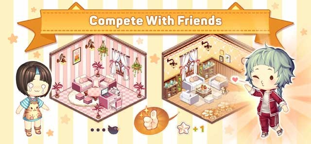 So tài thiết kế nội thất với bạn bè và xem ai giành được nhiều phiếu bầu hơn