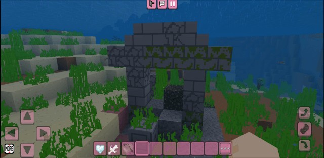 Chơi game Minecraft phong cách màu pastel