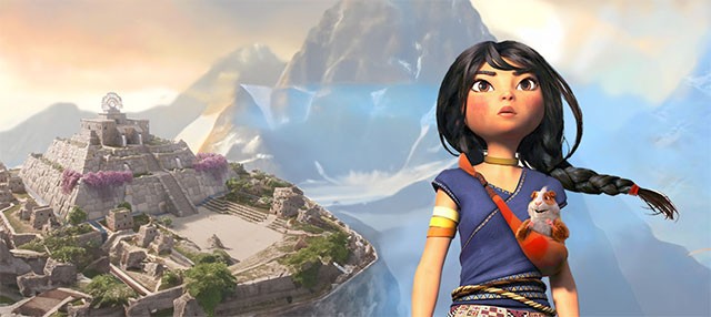 Poster phim hoạt hình chiếu rạp - Kayara: Cô bé chiến binh