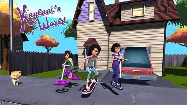 Kaylani's World đưa bạn vào chuyến phiêu lưu 3D thú vị cùng 3 chị em nhà Kaylani