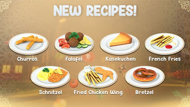 Khám phá hàng loạt công thức nấu ăn mới hấp dẫn trong Kebab Chefs