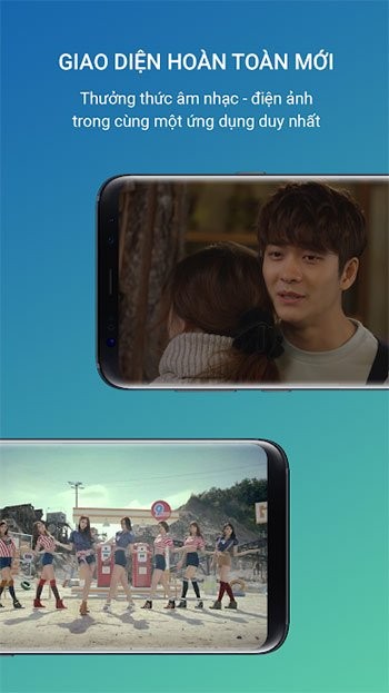 Giao diện Keeng mới