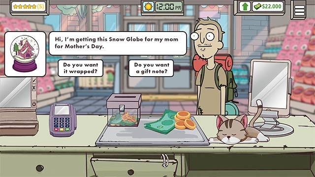 Phục vụ những yêu cầu kỳ quặc của khách hàng trong khi làm chủ kỹ năng gói quà, thanh toán