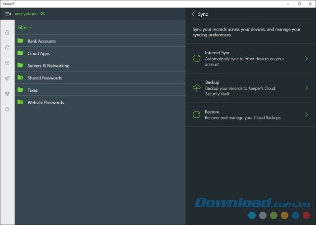 Sử dụng tính năng đồng bộ của ứng dụng quản lý mật khẩu Keeper cho máy tính và Windows Phone