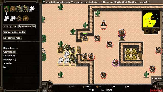 Thám hiểm các ngục tối do chính mình hoặc những người chơi khác tạo ra