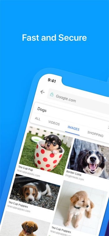 Trình duyệt web nhanh và an toàn