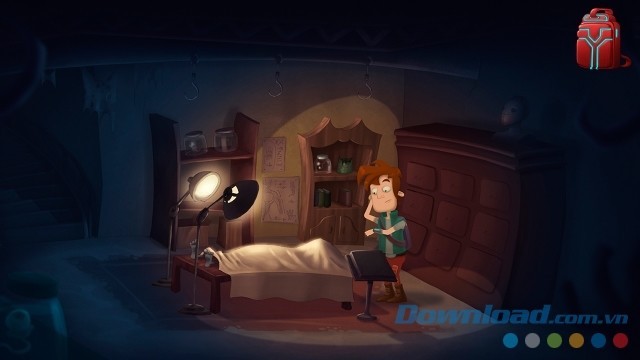 Thực hiện sứ mệnh cao cả trong game phiêu lưu Kelvin and the Infamous Machine cho Mac, máy tính và Linux