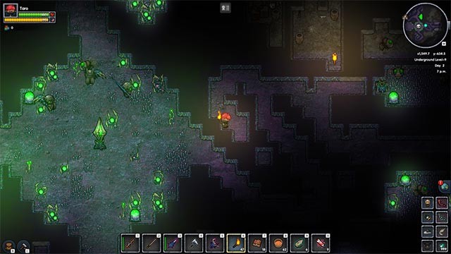 Khai thác tài nguyên và chế tạo vật phẩm hữu ích để sống sót trong thế giới Keplerth thù địch