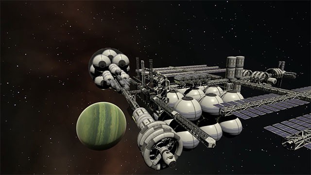 Xây dựng thuộc địa mới trong Kerbal Space Program 2 game