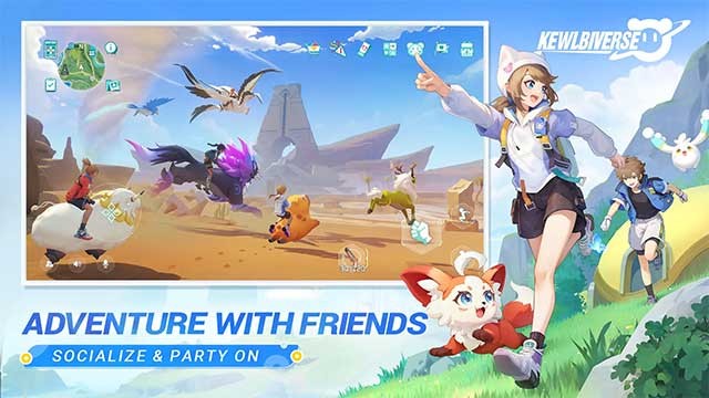 Giao lưu và tận hưởng cuộc phiêu lưu với bạn bè