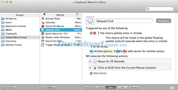 Keyboard Maestro for Mac