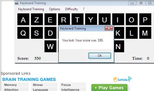 Keyboard Training