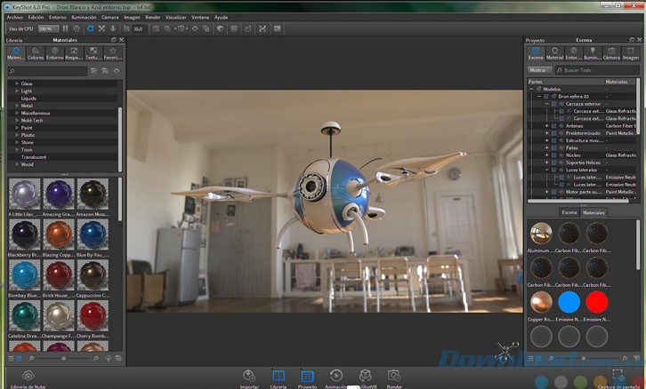 Dựng hình 3D với KeyShot