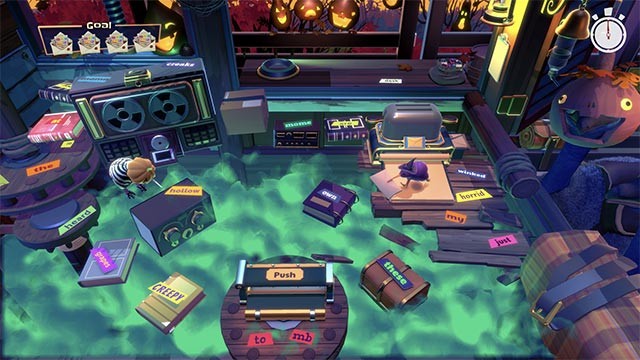 Môi trường chơi game luôn thay đổi trong Key We game