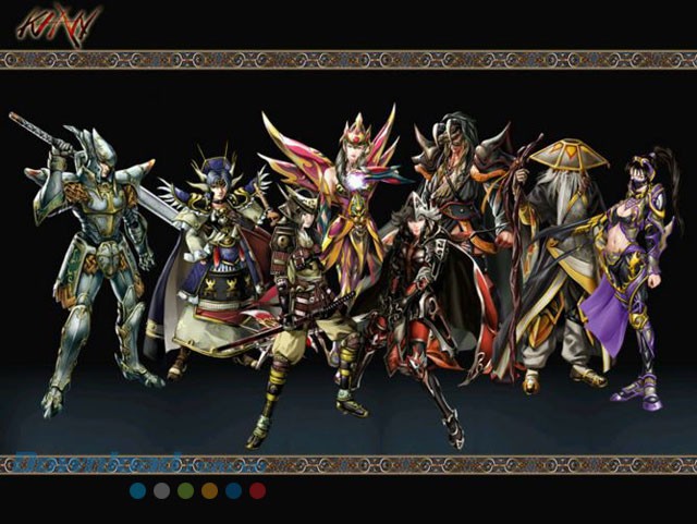 Tạo hình các nhân vật trong game