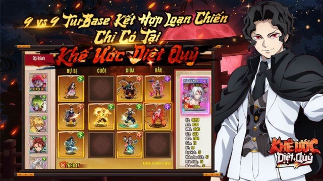 Lối chơi chiến thuật đấu tướng theo lượt theo phong cách 9 đấu 9