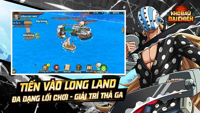 Tiến vào Long Land - Đa dạng lối chơi