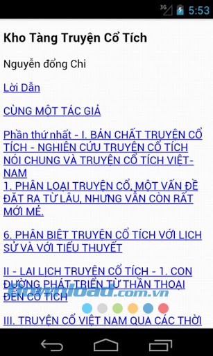 Kho tang truyen co tich for Android