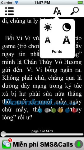 Kho tiểu thuyết HD for iOS