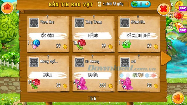 Thường xuyên vào bảng tin rao vặt xem bạn bè đang rao bán những gì nhé.