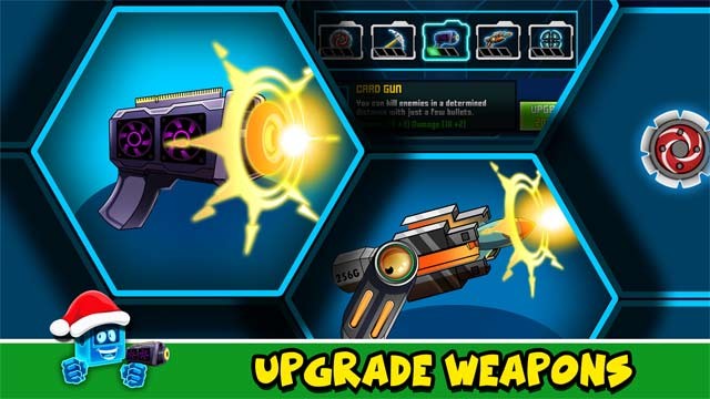 Nâng cấp vũ khí để giết quái trong hành trình tìm cha