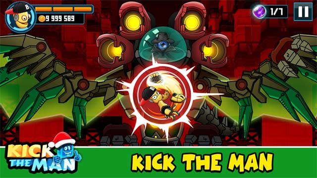 Kick the Man là game hành động đi cảnh mới trên di động