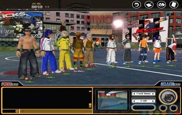 Giao diện game Kicks Online