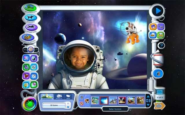 Đưa hình ảnh của mình vào video thông qua camera tích hợp