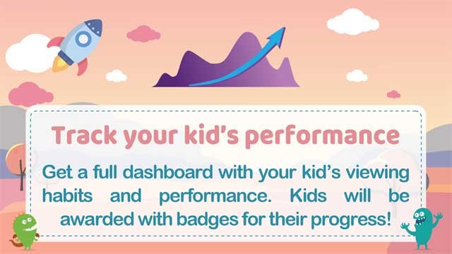 kiddZtube cho phép cha mẹ kiểm soát những nội dung bé đã xem