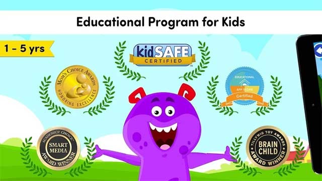 KidloLand cho Android là ứng dụng giáo dục bổ ích từng dành nhiều giải thưởng danh giá