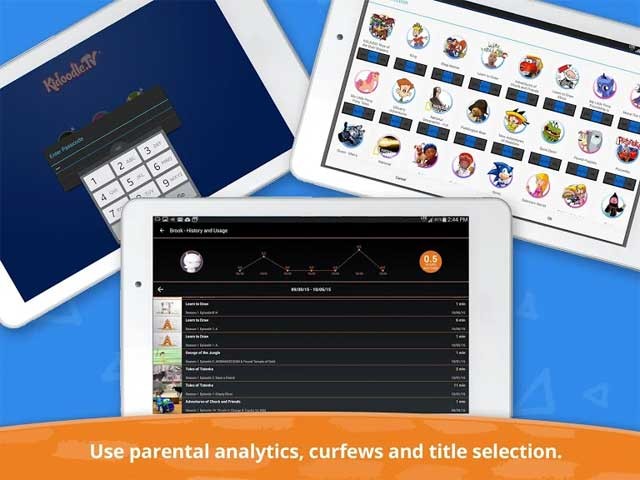 Ứng dụng chọn lọc các bộ phim phù hợp với trẻ dựa trên sự kiểm soát của phụ huynh