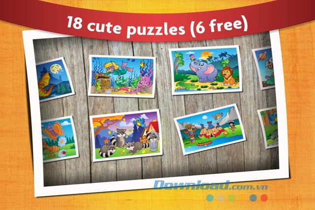 Kids Animals Jigsaw Puzzles cho Android