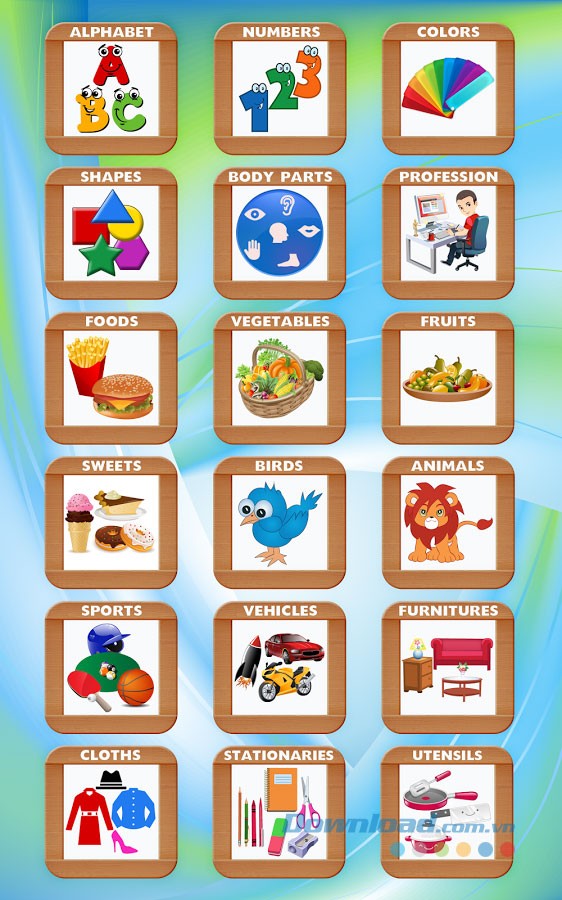 Kids learning games for Android