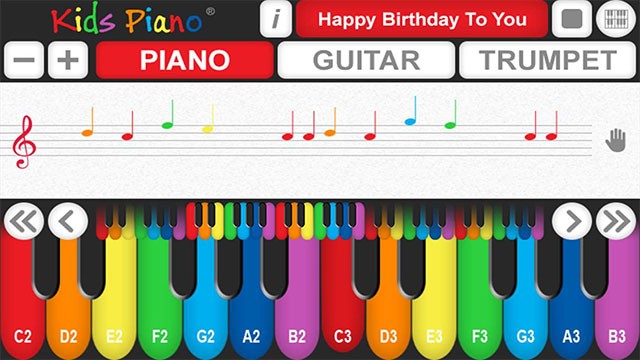 Chọn 1 trong 3 nhạc cụ: đàn piano, ghita và kèn trumpet