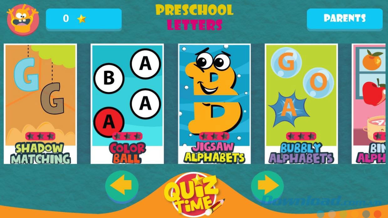 Ứng dụng học bảng chữ cái Kids Preschool Learn Letters