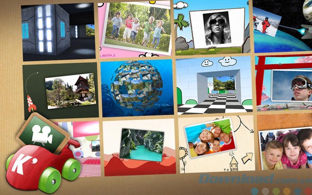 Một số chủ đề của KidsMotion