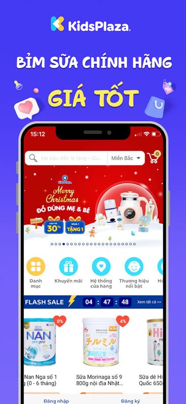 Bỉm sữa chính hãng