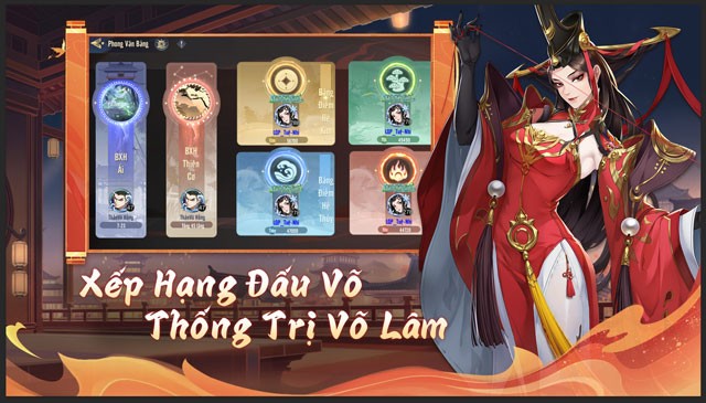 Xếp hạng đấu võ, thống trị võ lâm
