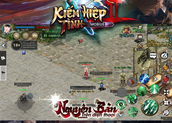 Game nhập vai mô phỏng lại game Võ Lâm Truyền Kỳ 2 trên máy tính