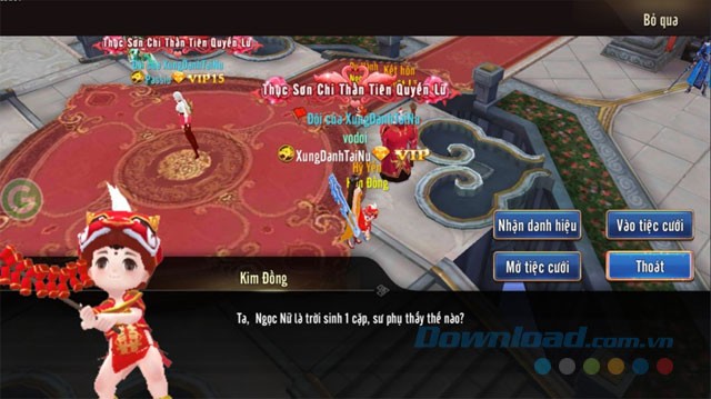 Chơi game Kiếm hiệp truyền kỳ