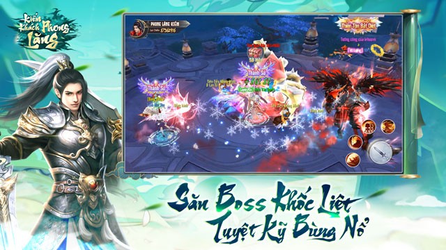 Săn boss khốc liệt, tuyệt kỹ bùng nổ