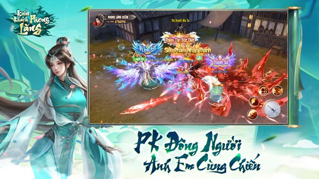 PK đông người, anh em cùng chiến