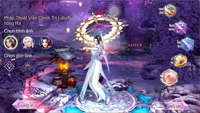 Tạo hình nhân vật trong Kiếm Thế Mobile VNG