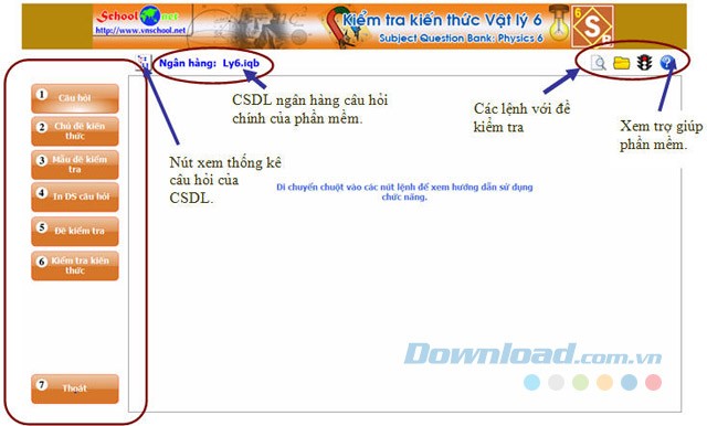 Kiểm tra kiến thức Vật lý 6