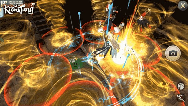 Đồ họa ấn tượng của game Kiếm Tung 3D